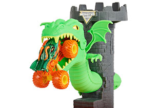 Monster Jam 1:64 Dragon Stunt Playset